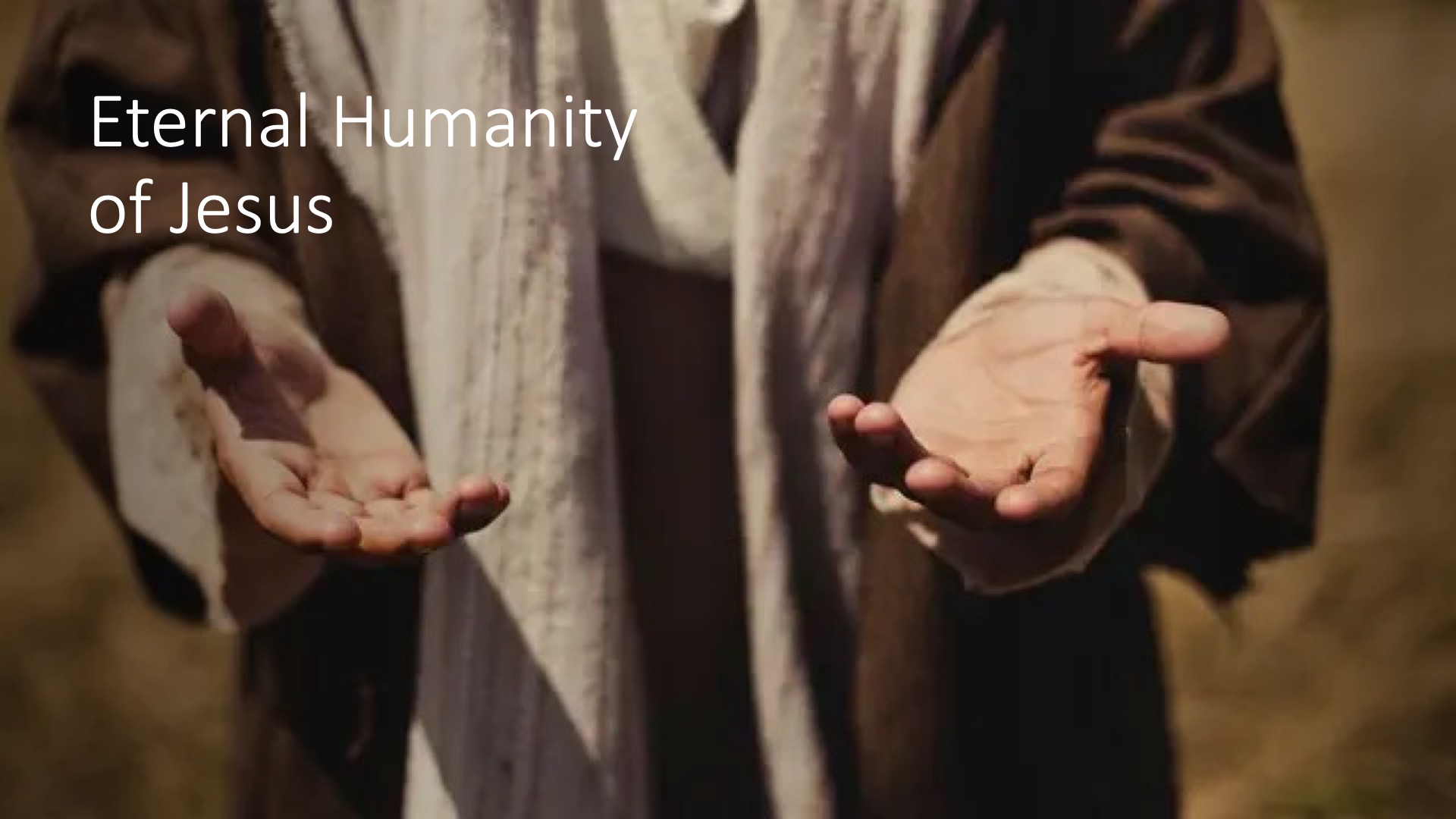 The eternal humanity of Jesus