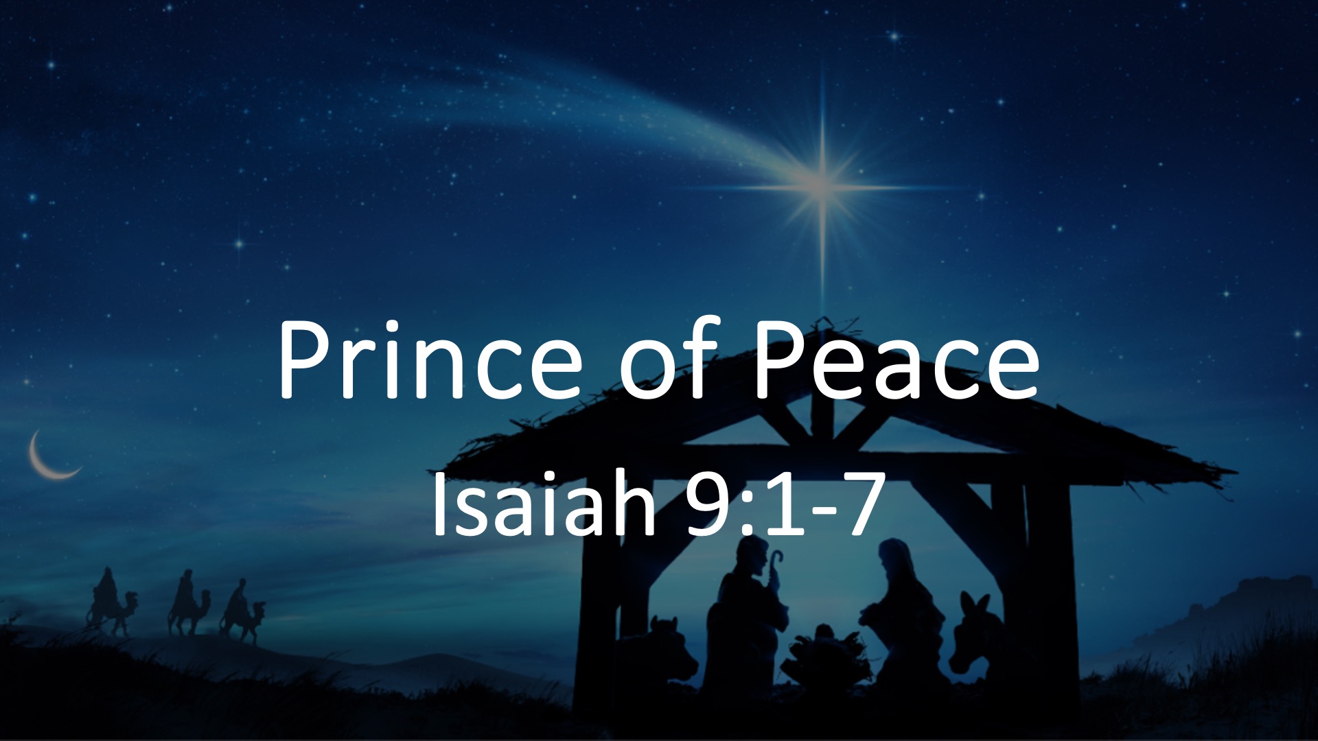 Names of Jesus - Prince of Peace
