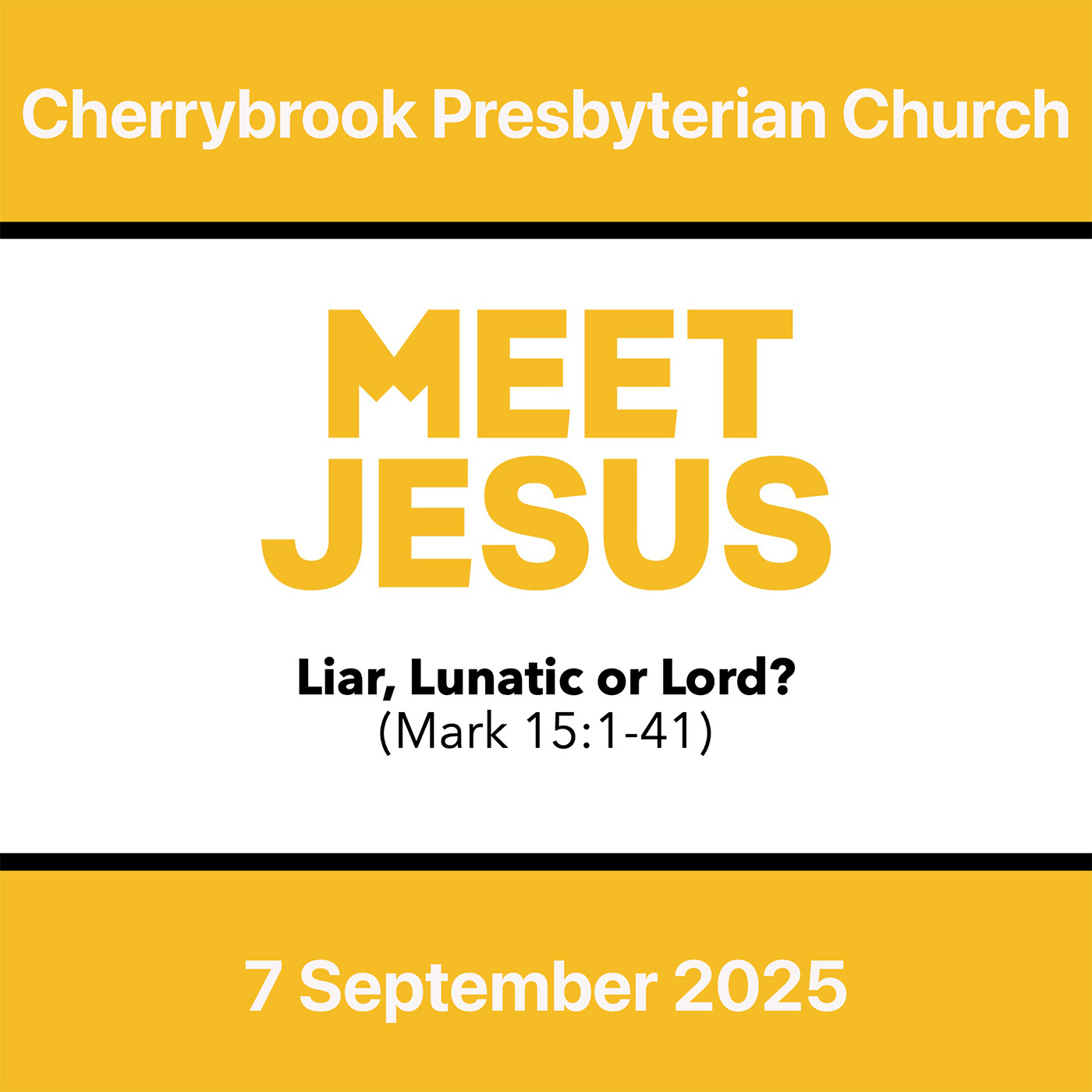Meet Jesus: Liar, Lunatic or Lord?
