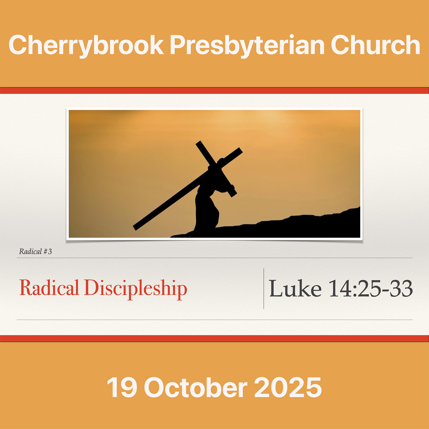 Radical Discipleship