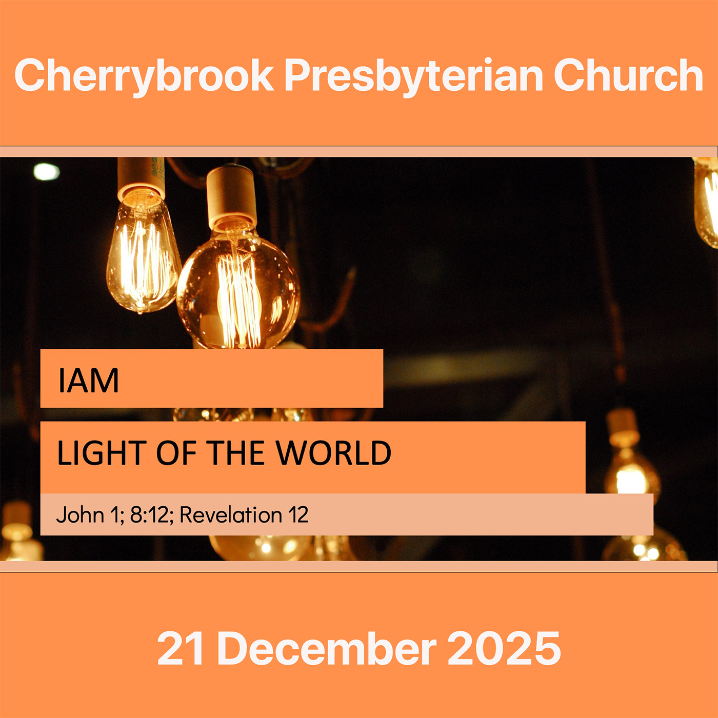 I AM the Light of the World