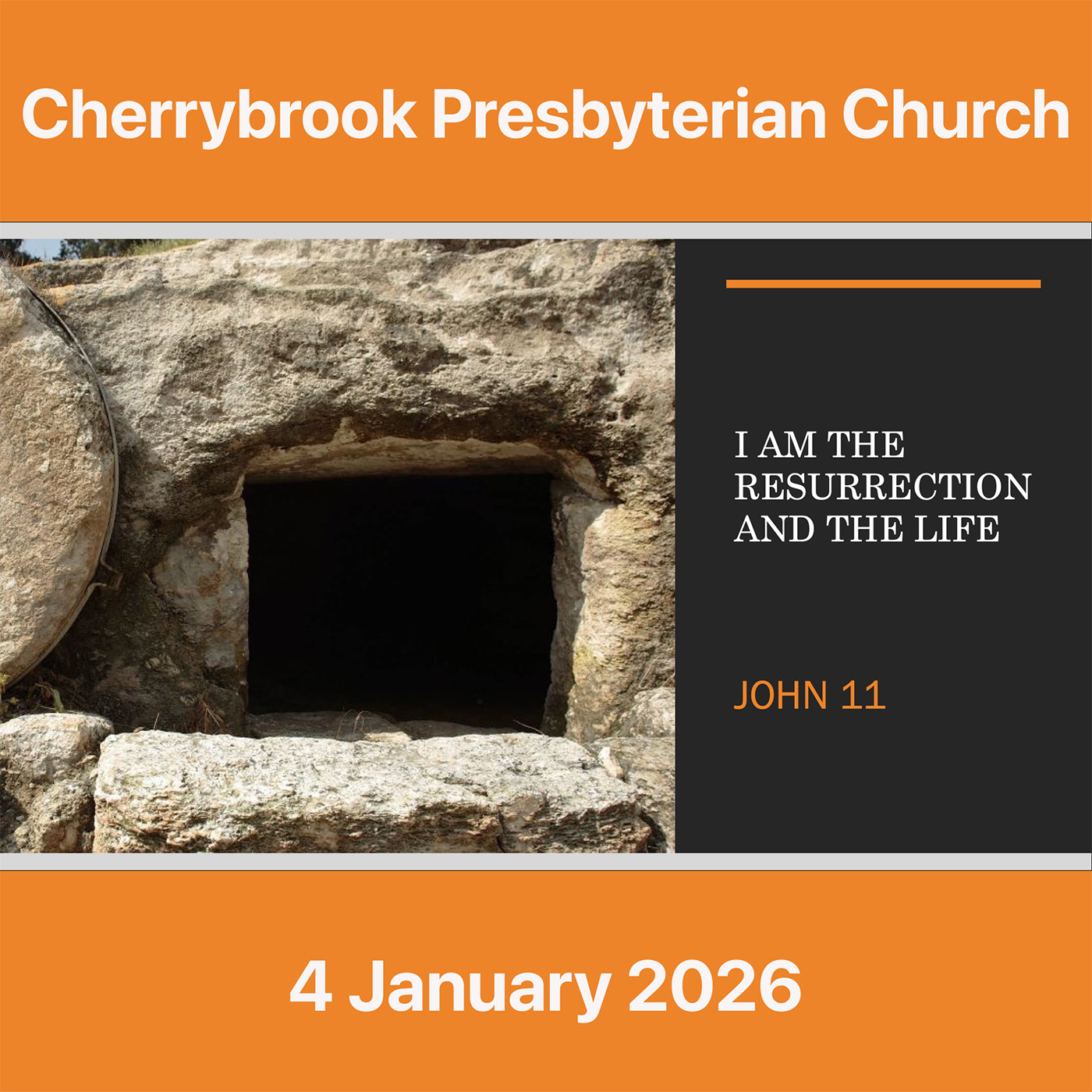 I AM the Resurrection and the Life