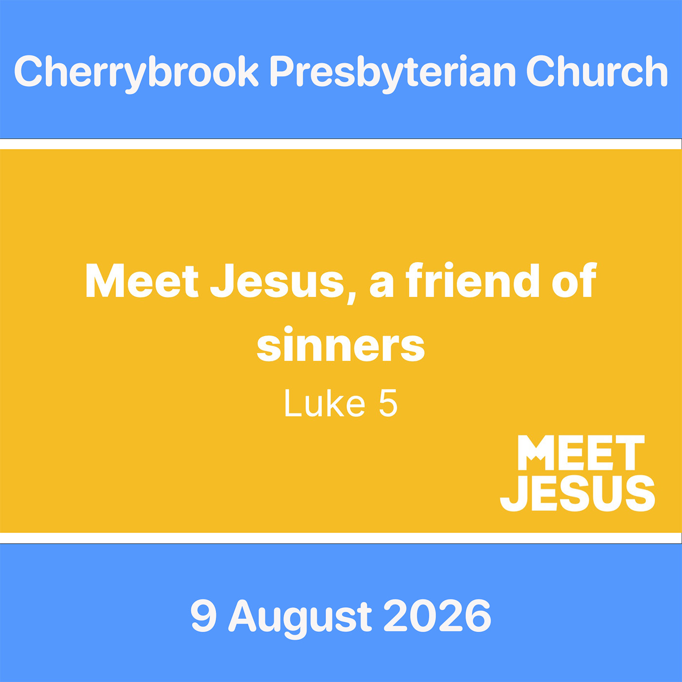 Meet Jesus, a friend of sinners